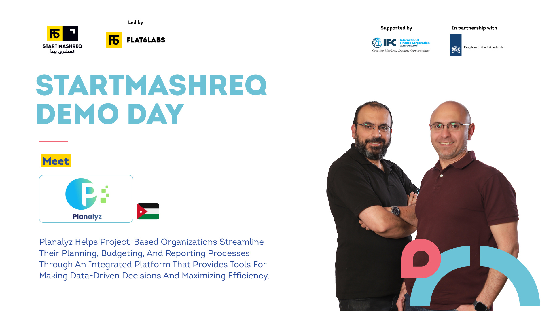 Startmashreq Demoday - Meet Planalyz